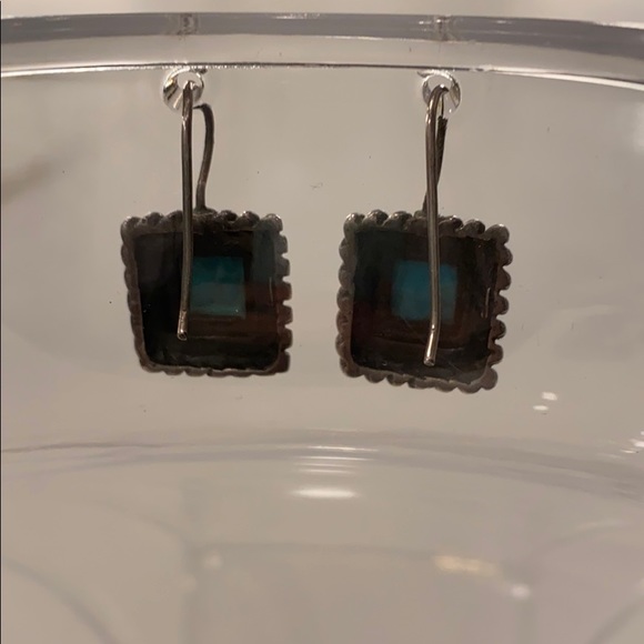 Turquoise earrings - Picture 4 of 6
